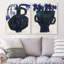 Indigo Vases Set Set by Oliver Gal-1663936922-1826241393