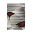 Gris/Rouge