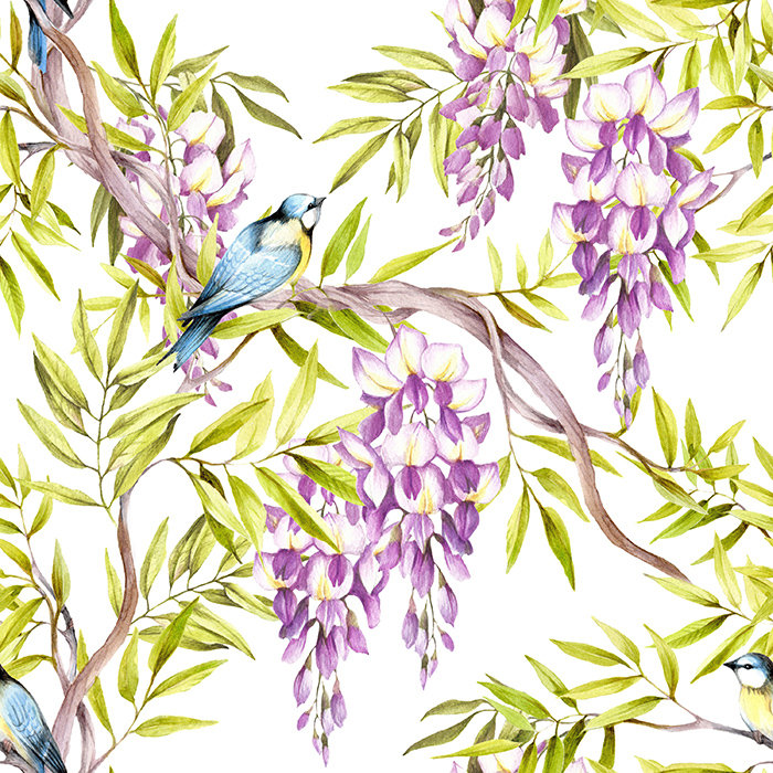 Burla Matte Wallpaper Roll, 416 x 254cm