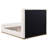 Vindra Cream Queen Sleigh Bed