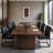 Faux Leather Upholstered Metal Side Chair-94932571-192695009