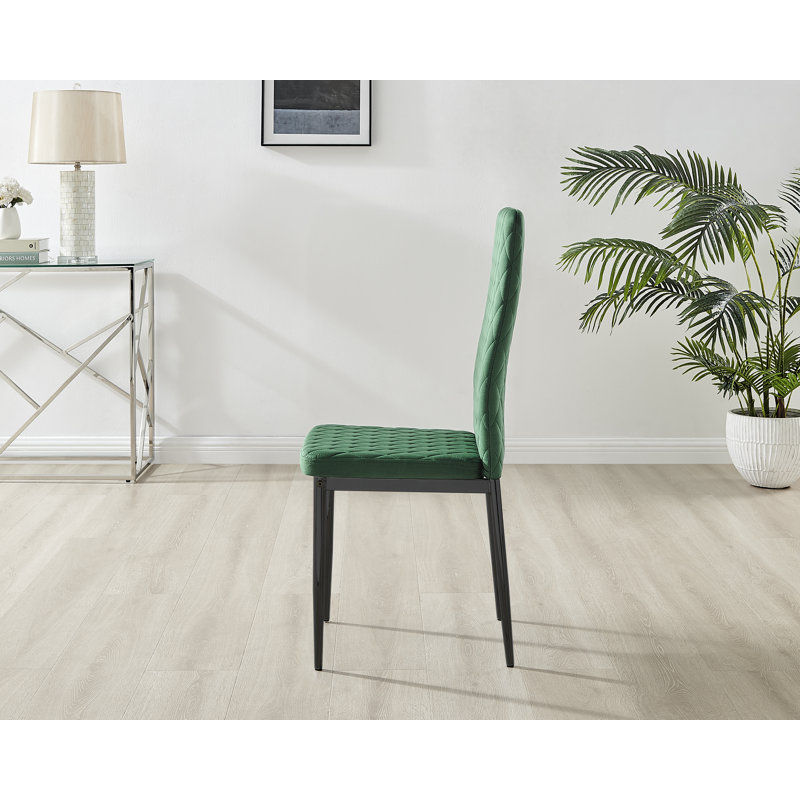 Bekircan 4 - Person Dining Set, Green