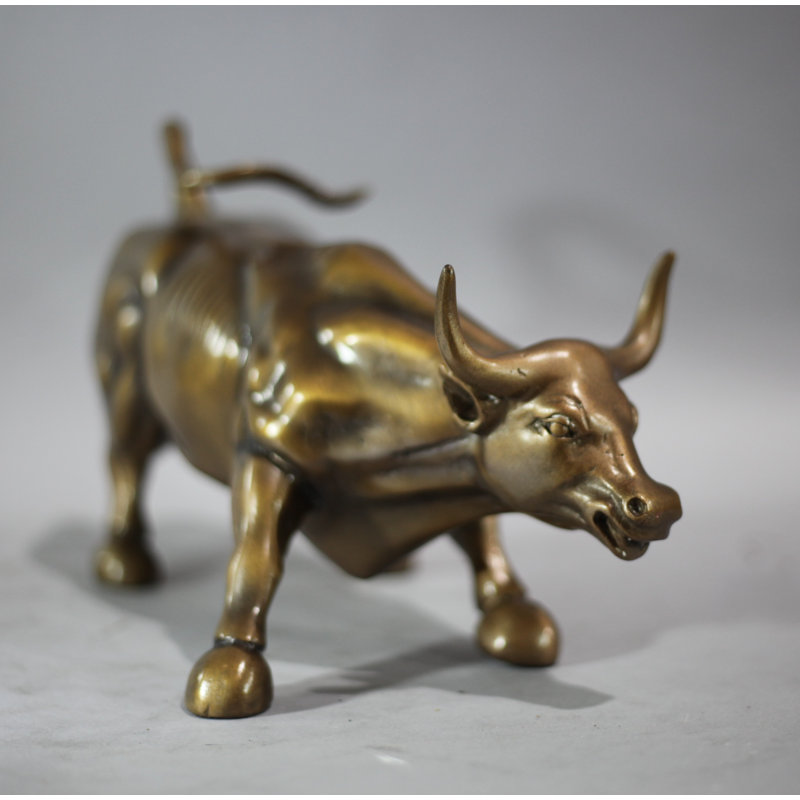 Bull 8"H
