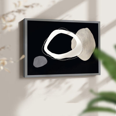 Simply Stated I -Framed Print - Restickable