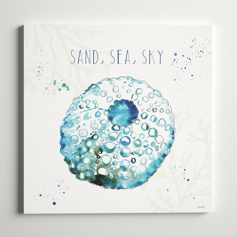 «Deep Sea VII» par Anne Tavoletti, reproduction d'art sur toile tendue, H 36 po x l 36 po
