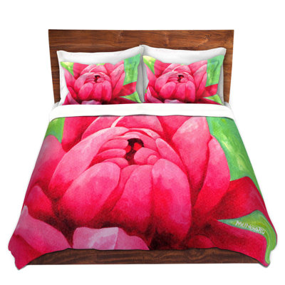 Polyester Floral Duvet Cover