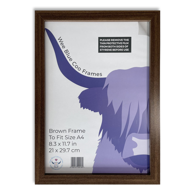 Picture Frame, 32.3cm H x 23.4cm W, Brown