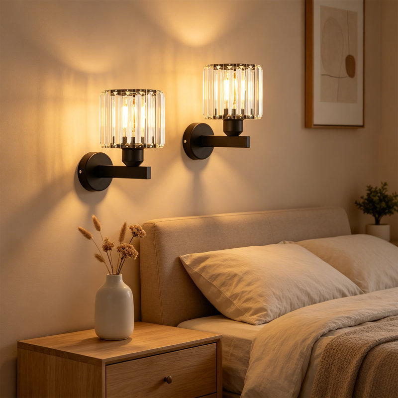 Wall Sconce, Black
