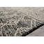 Tapis oriental multicolore à motif géométrique transitionnel en laine touffeté à la main noir-1103190543