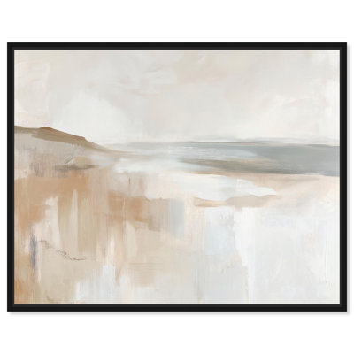«Winter Beach», reproduction d'art sur toile par Art Remedy