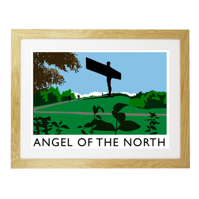 Angel Of The North 2 by Richard O'Neil - Print