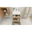 Ensemble de meuble-lavabo mural simple 30 po Arieyanna-992001991