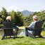 Chaise Adirondack pliante en plastique / résine Wolak-818789477