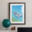 Anchored Dingy I Premium encadré mat - prêt à être accroché-236372855-236372854