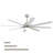 52-Inch Smart Ceiling Fan With Lights,6 Wind Speed,With 8 White ABS Blades,Voice Remote,Fan For Bedroom,Living Room,Patio,Kitchen-910146898-910146897