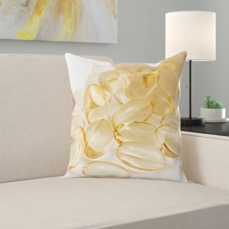 Coussin décoratif à pilules