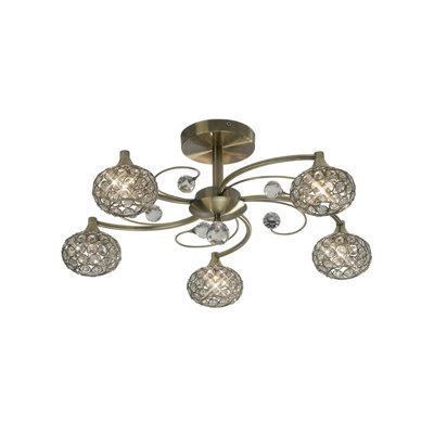 Eckhoff 5 - Light Unique/Statement Chandelier