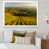 Toile blanche avec cadre photo