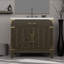 36 po X P 22 po D Meuble-lavabo simple avec plateau en marbre de culture-1300149711-1300149681