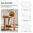 Alban Moedrn 23.6''Tall Round Solid Wood End Table-1344741271