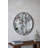 Iron Frame Vertical Round Mirror
