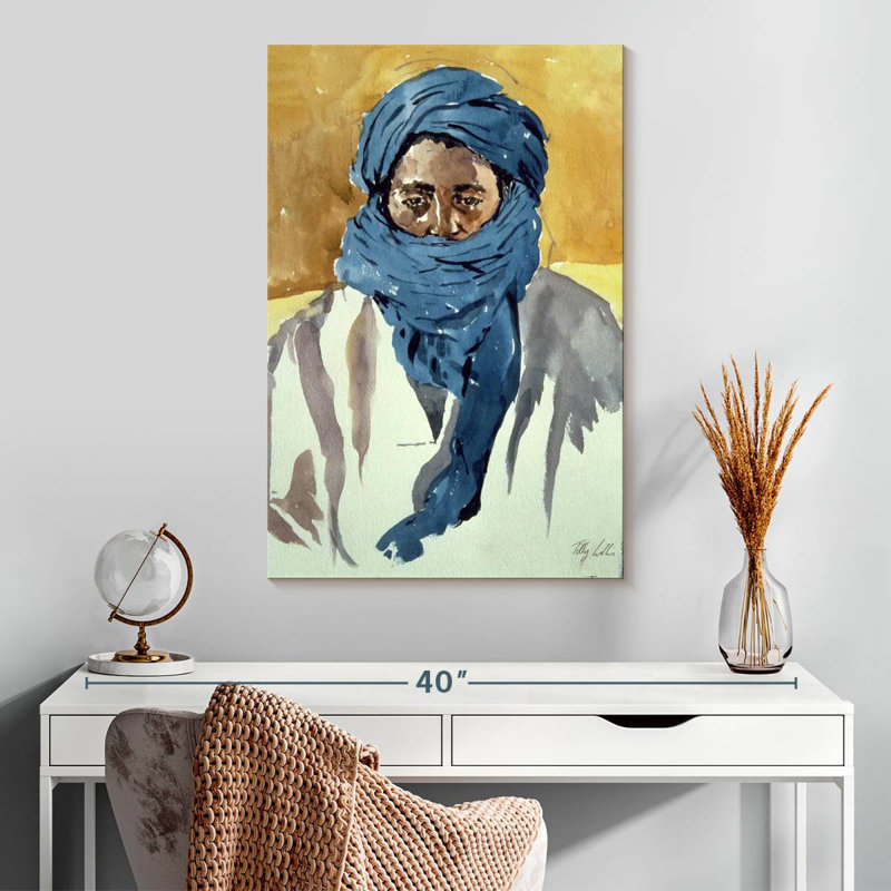 Leisha, tribu touareg Tombouctou, H 30 po x l 20 po