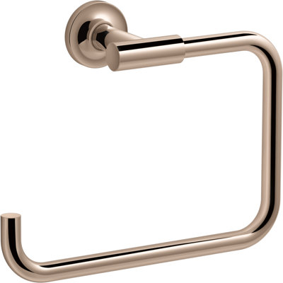 Purist® Wall Mounted Towel Ring for Bathroom, Metal Bathroom Hand Towel Ring