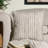 Striped Cotton Blend Pillow Cover-101142966