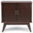 Draper 32"W Solid Wood Mid-Century Modern Low Storage Cabinet with Tapered Legs-573259291