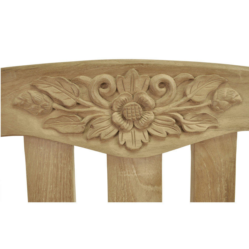 Rose Teak Garden Wood Bench