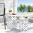 Faliha Powder-Coated Iron Cut Round Side Table-130003277-130003276