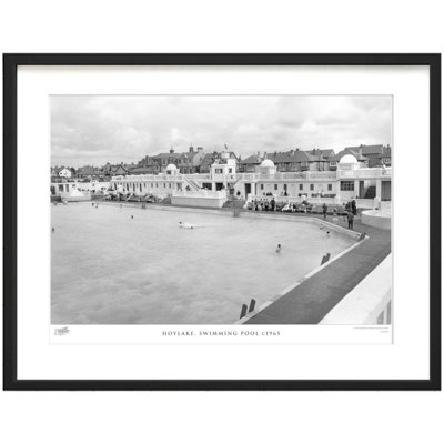 Hoylake, Swimming Pool C1965 by Francis Frith - Single Picture Frame Print