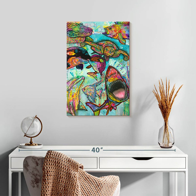 Brampt Water Wild, 24" H x 16" W