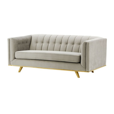 Badnath 3 Seater Velvet Sofa
