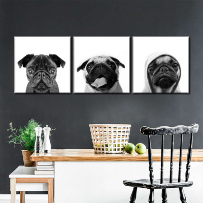 " Pug Life " 3 - Pieces
