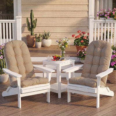 Outdoor/Indoor Adirondack Chair Seat and Back Cushion