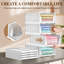 Ensemble de 4 caisses en plastique Steadham-816931827