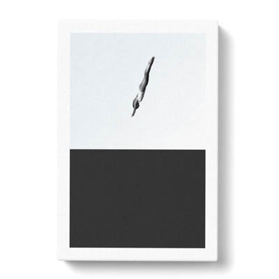 High Dive - Wrapped Canvas Print
