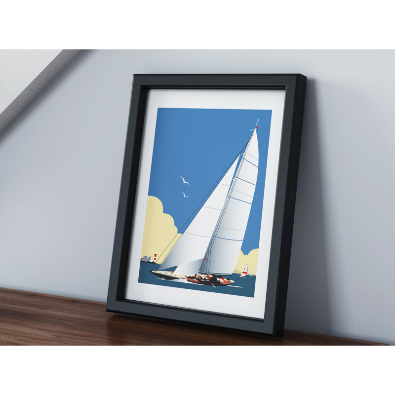 Dave Thompson - Single Picture Frame Print, Black
