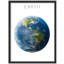 Reproduction d'art mural Earth Earth - Art encadré éducatif inspiré de l'astronomie moderne-119068063-119068067