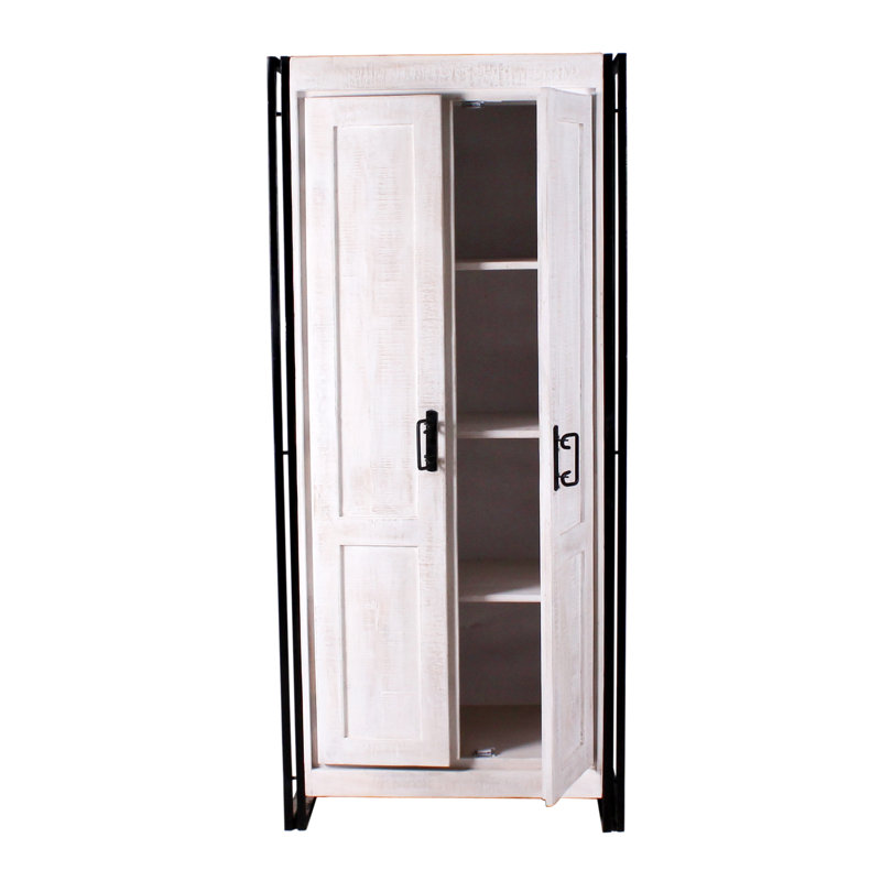 Veloz 2 Door Solid Wood Wardrobe