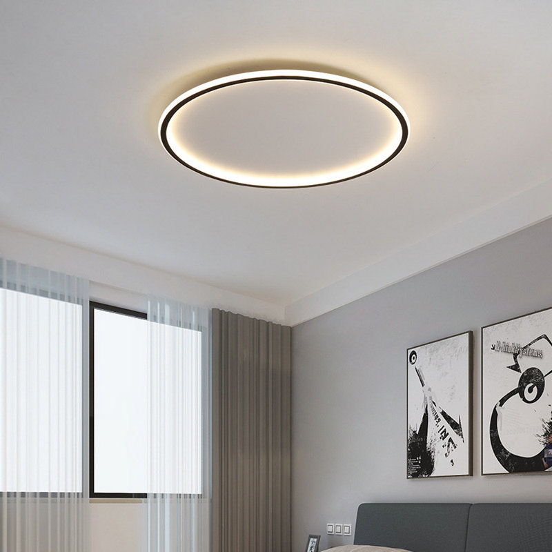 Acrylic LED Flush Mount, 2 x 19.68 x 19.68
