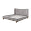 Lit en chenille gris Melbourne