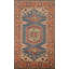 Geometric Viss Indian Area Rug 6x9