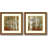 Along the Path  - set of 2  by Allison Pearce Framed Wall Art Prints