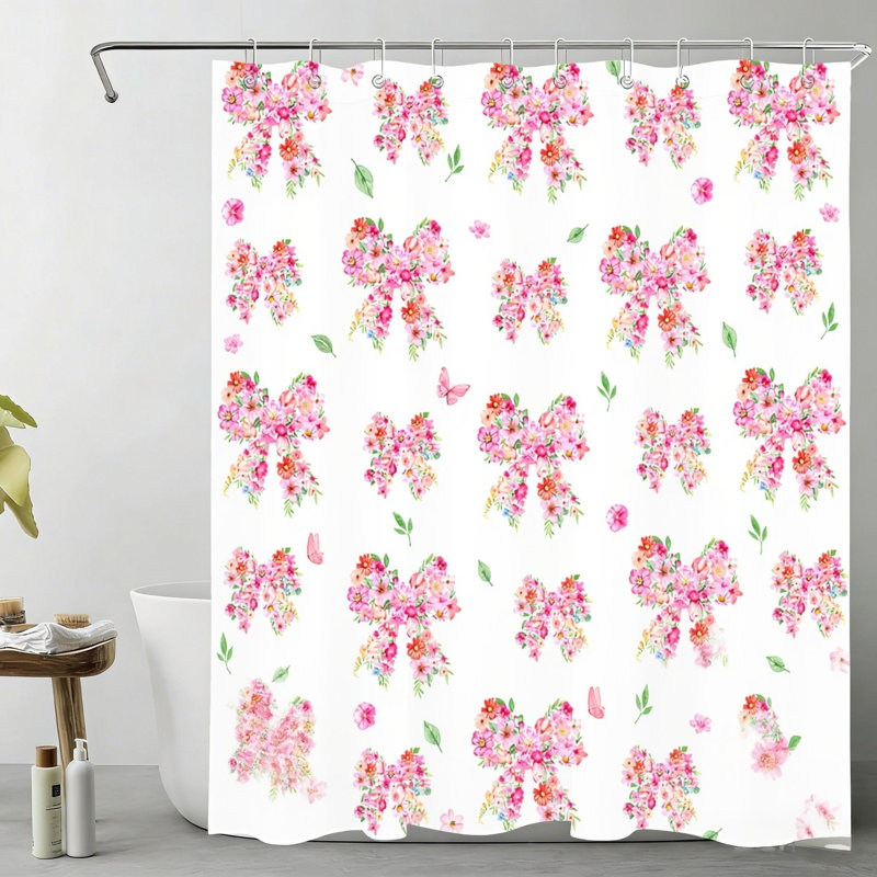 Rideau de douche Floral