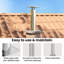 Chimney Head Extension Silver Stainless Steel-1065457338
