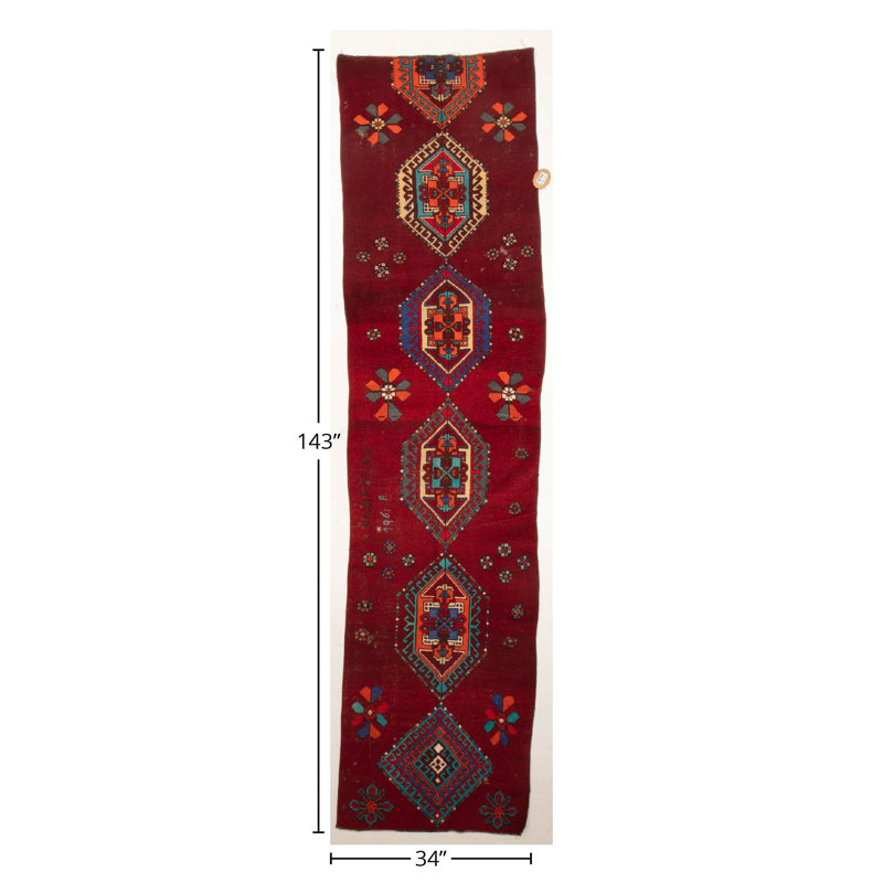Hand Knotted Geometric Indoor Rug