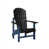 Black with Navy Blue
