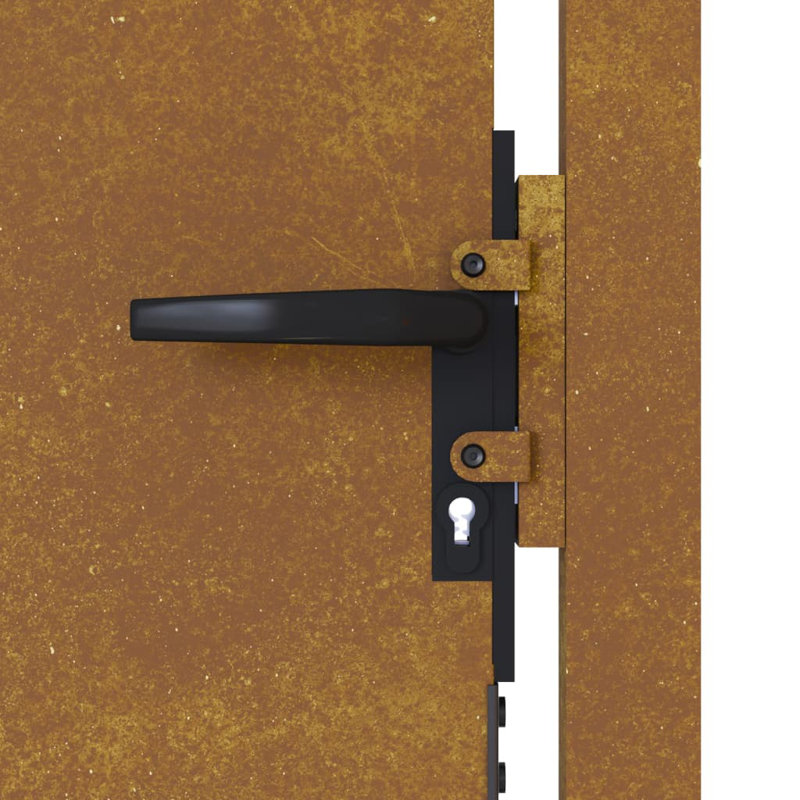 Maingrette Brown Metal Gate, 105cm H x 80cm W